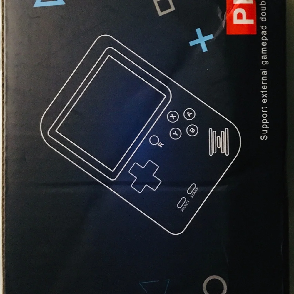 Handheld Gaming Console - Black NEW IN OPEN BOX
